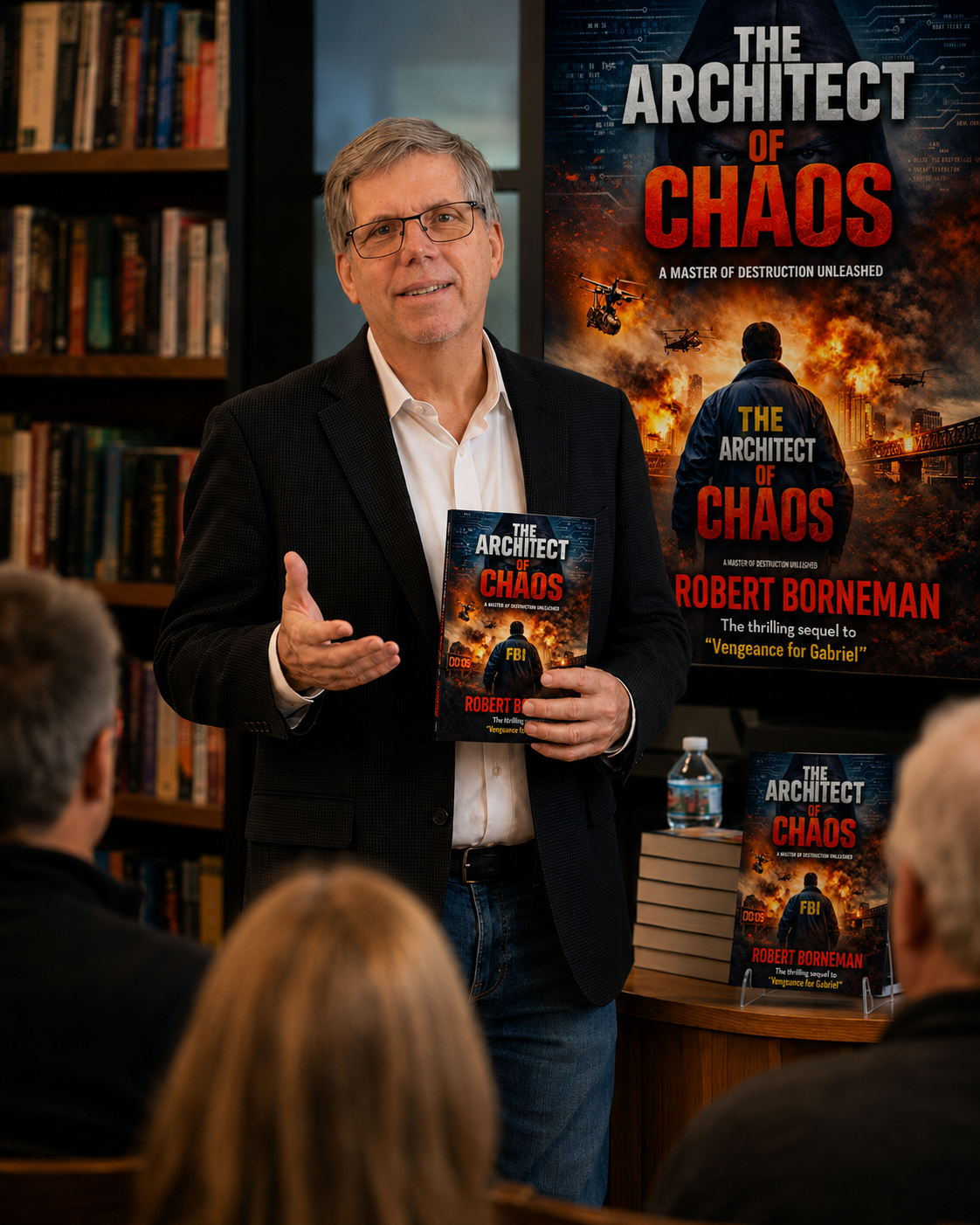 Robert Borneman speaking at an event